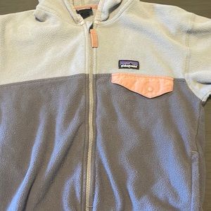 Grey Patagonia Fleece jacket
